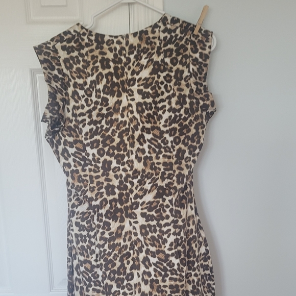 Leopard Print Dress - Picture 2 of 4